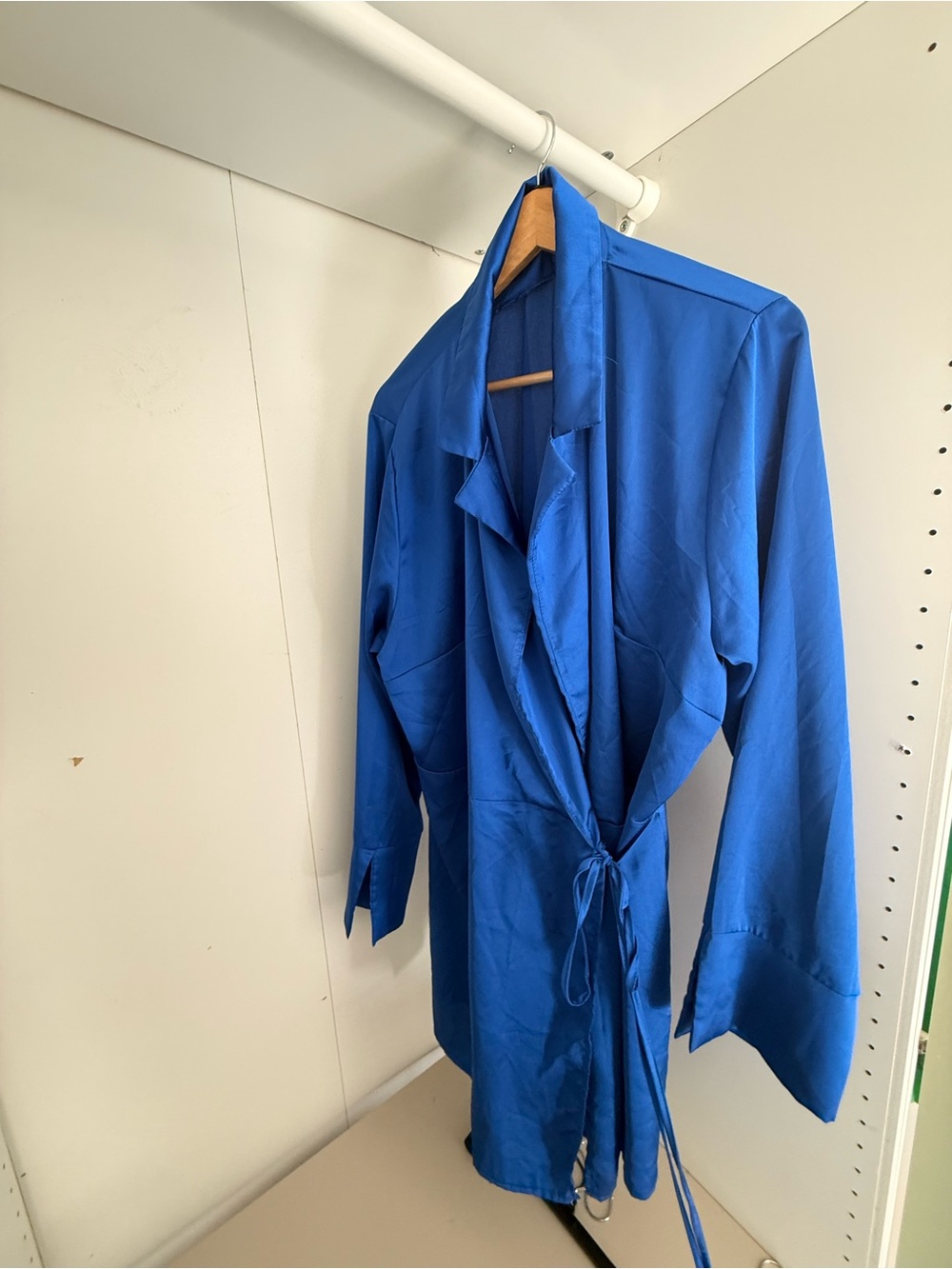 Women’s Royal Blue Wrap Dress